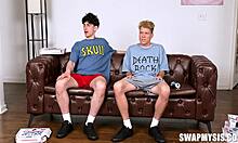 Petite Teen 18+ Hazel Moore and Angel Gostosa Get Fucked by Rion King and Nick Strokes in Taboo Scene