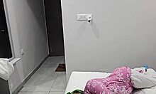 eurobabe gets assfucked, showing her gaping hole