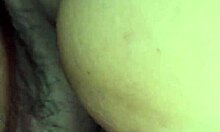 Latina Wife Enjoys Homemade Treat In Bedroom