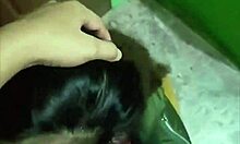 In this homemade scene, a glamorous wife eagerly sucks her man's cock one-on-one.