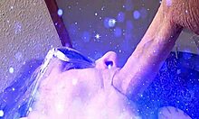 sensual sexy deep throat on 8 uncut cock