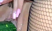 Wild Colombian Slut Stuffs Cucumber in Wet Pussy for Intense Squirting Pleasure!