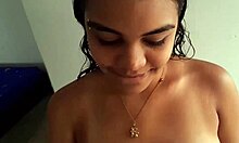 My hot stepsister craves a deep blowjob. I pound her hard in Spanish action.