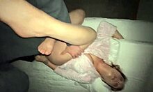 Couple Has Real Hot Sex Late At Night With Bouncing Boobs And Dirty Talk!