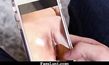 French Naked Amateur Kisses Masturbates Rims Dildo In Missionary Cowgirl