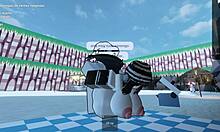 أومغ، ليز تتناك بقوة ساخنة في شاطئ عراة مع معجب - roporn!