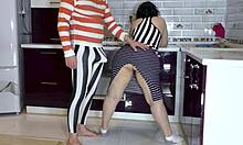 Romantic vibes turn into raw anal pounding with stepmom