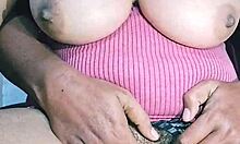 this indian girl showed off her juicy hairy pussy. her big boobs bounced in a steamy close-up scene.