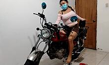 Latina Stepdaughter Sends Kinky Video Gift