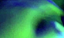 Milf with big ass in black lingerie moans loudly during doggystyle pounding.