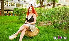 busty spanish redhead lidia crespo meets our big cocks are you ready for porn babe