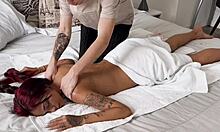 Colombian Amateur Blows Big White Cock!