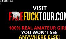 South African slut gets cum beard, wow, she loves sucking hard!