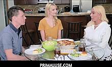 Anya Explores Herself with Glass Toy.