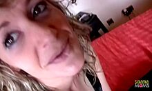 Amateur Couple's Intimate Ride Before Camera