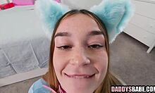 Intense Sex with Cosplaying Step Daughter in Wild Action