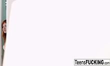 Teen Redhead Anna Gives Him Hardcore Anal Fucking!