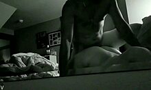 amateur teen sneaks steamy moments with step dad at home