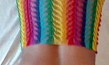 Candie Cross Bent Over In Doggy Style POV Homemade Scene With Natural Tits