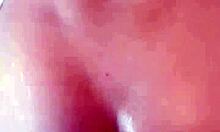 Candie Cross Bent Over In Doggy Style POV Homemade Scene With Natural Tits