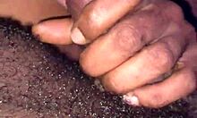 Mature MILF amateur fills her mouth with big black cock in homemade blowjob scene