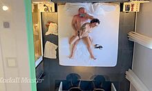 In Hotel, Brunette Girlfriend with Big Tits Fulfills Desires with Tight Pussy Riding and Dirty Talk