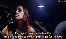 hey, did this app driver catch a guy jerking in the back seat?