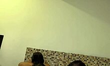 Steamy jacuzzi sex with a Colombian stud covering my face in cum