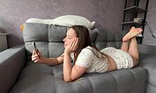 Hot Amateur Couple Fucks Hard In Homemade Video