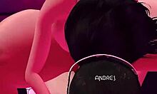 Macho fucks his prostitute hard in amateur scene