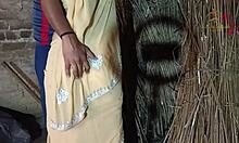 Brother-in-law fucks sister-in-law's big ass doggystyle outside the house