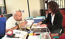 Mature Mami Gets Her Tight Ass Pounded During Work Interview