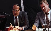 Milf Parody of Basic Instinct with Laura Bentley, Eric John, and Jason Sarcinelli in Hot Action