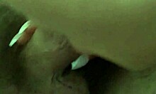 Monika Fox Gives Blowjob and Handjob to Small Cock Until He Cums Freely