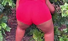 Evangelical neighbor picking fruits in public