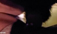 Tiny ebony stripper takes big black dick 😍