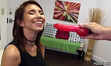 sweet 18 cece capella gets drilled hard by older guy. damn, that’s intense!