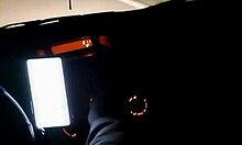 Yo, my girlfriend in heels bangs a stranger outdoors in a car