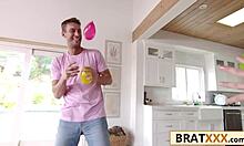 Tiny teen 18+ rides monster cock instead of rollercoaster