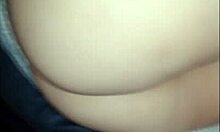 Amateur sucks dick with big ass and dildo