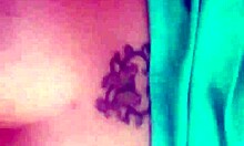 Tattooed whore does ass to mouth with me