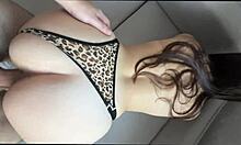 Dirty morning sex ends with cum on ass after bent over doggystyle blowjob 😏