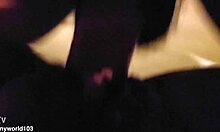 Tiny ebony stripper takes big black dick 😍