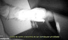 Glory hole fun - banged a hung stud in the tight cabin! 😜