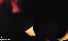 Tiny ebony stripper takes big black dick 😍