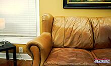 Wow, busty Nikki P loves sucking hard cock before getting banged wild!