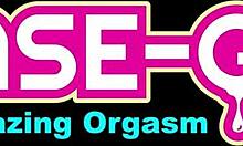 Pretty brunette student answers questions in hot amateur video