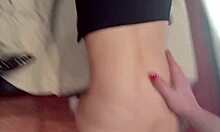 I masturbate with a friend and she gives me her big cock latina brunette big ass big tits