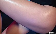 i relax naked with my wet pussy in colombian fitness