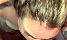 Sloopy deepthroat leads to squirting on monster cock